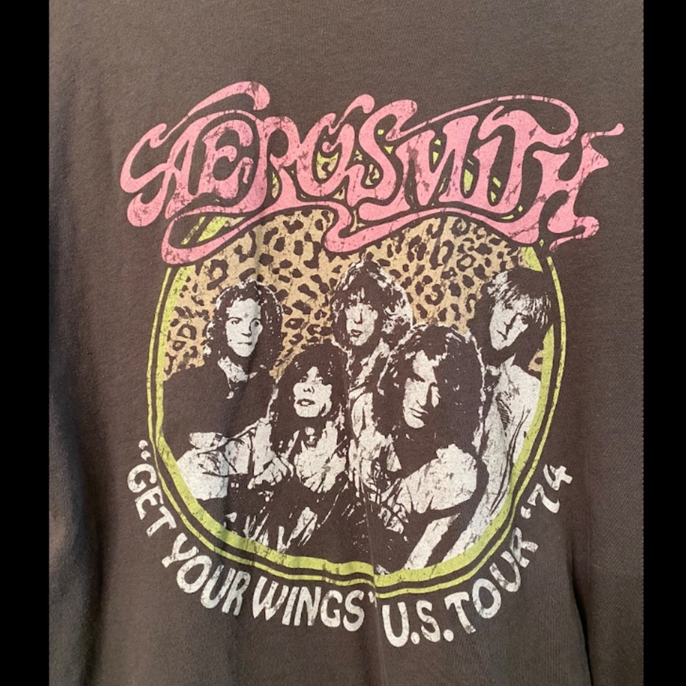 Aerosmith graphic tee, size XL